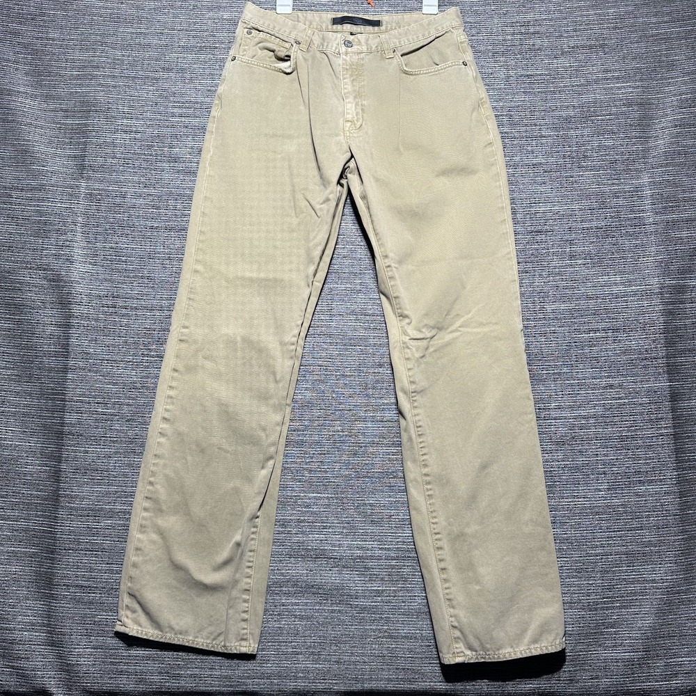Agave Waterman Jeans Men's 34 Khaki Straight Leg Tahoe Twill 7-707